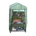 STEEL&PE GREEN 3 TIER GREENHOUSE