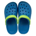KIDS EVA CLOGGIES BLUE&GREEN SIZE 5