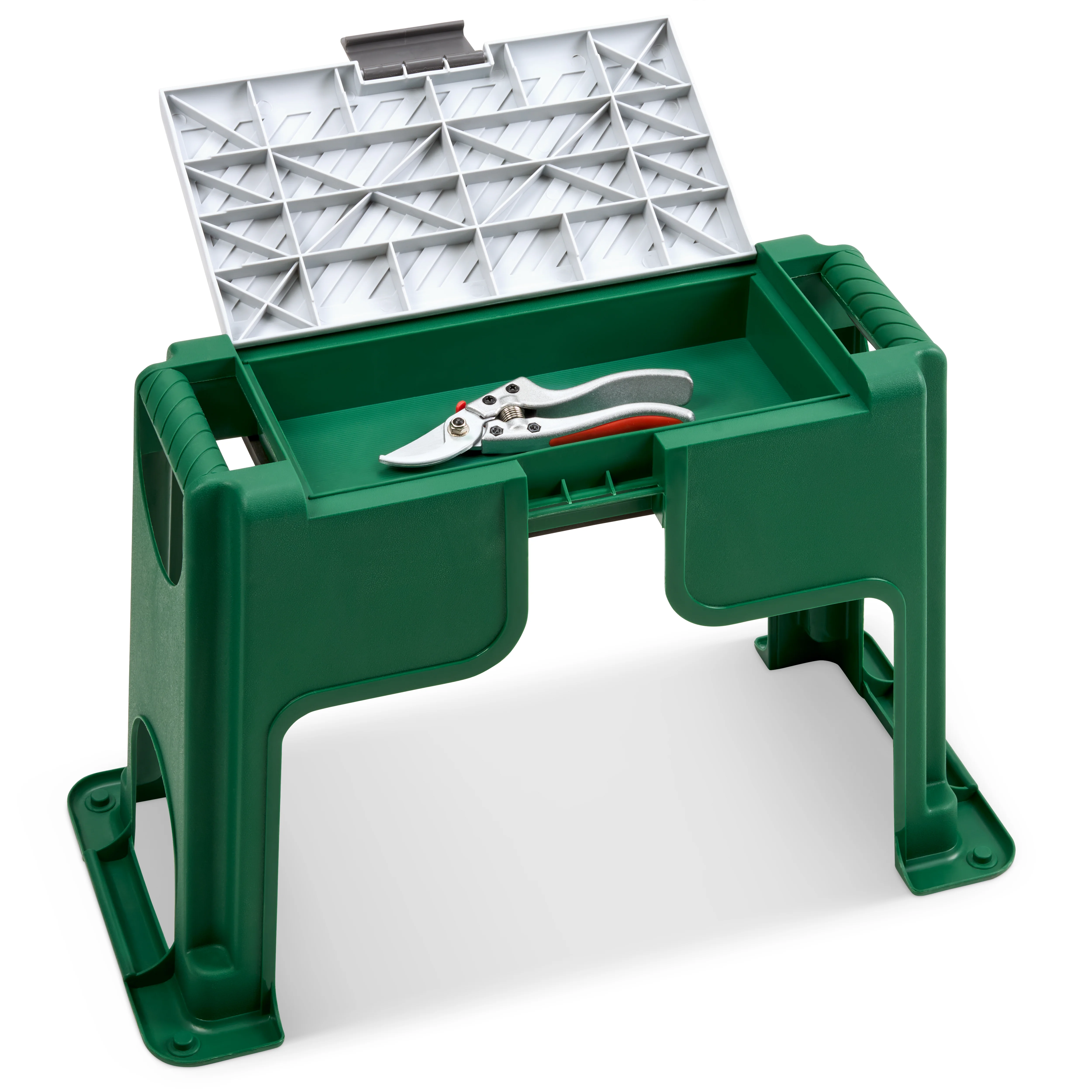 PP GREEN GARDEN KNEELER STOOL (6)