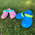 T&C Kids Cloggies Blue/Green